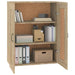 Dulap de perete suspendat, stejar sonoma, 69,5x32,5x90 cm - WALTI WALTI