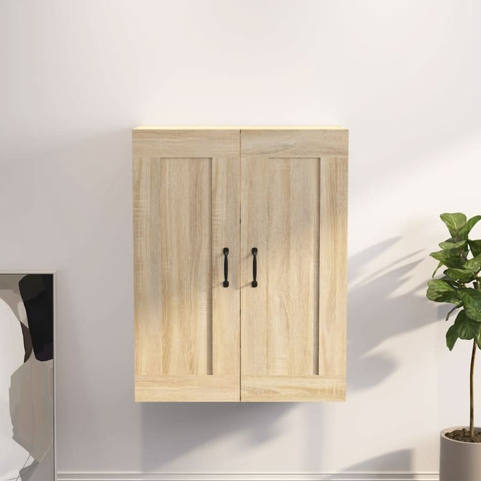 Dulap de perete suspendat, stejar sonoma, 69,5x32,5x90 cm - WALTI WALTI