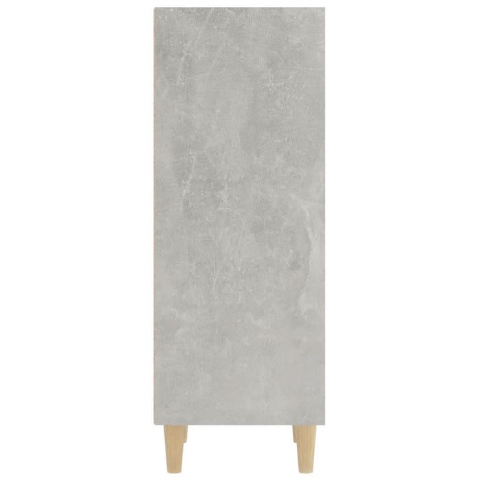 Servantă, gri beton, 34,5x32,5x90 cm, lemn compozit - WALTI WALTI