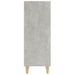 Servantă, gri beton, 34,5x32,5x90 cm, lemn compozit - WALTI WALTI