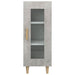 Servantă, gri beton, 34,5x34x90 cm, lemn compozit - WALTI WALTI