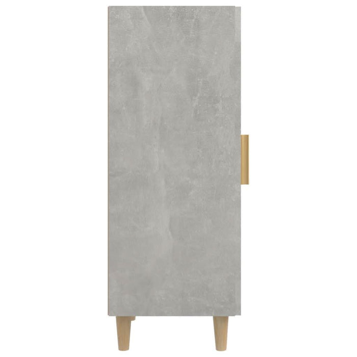 Servantă, gri beton, 34,5x34x90 cm, lemn compozit - WALTI WALTI