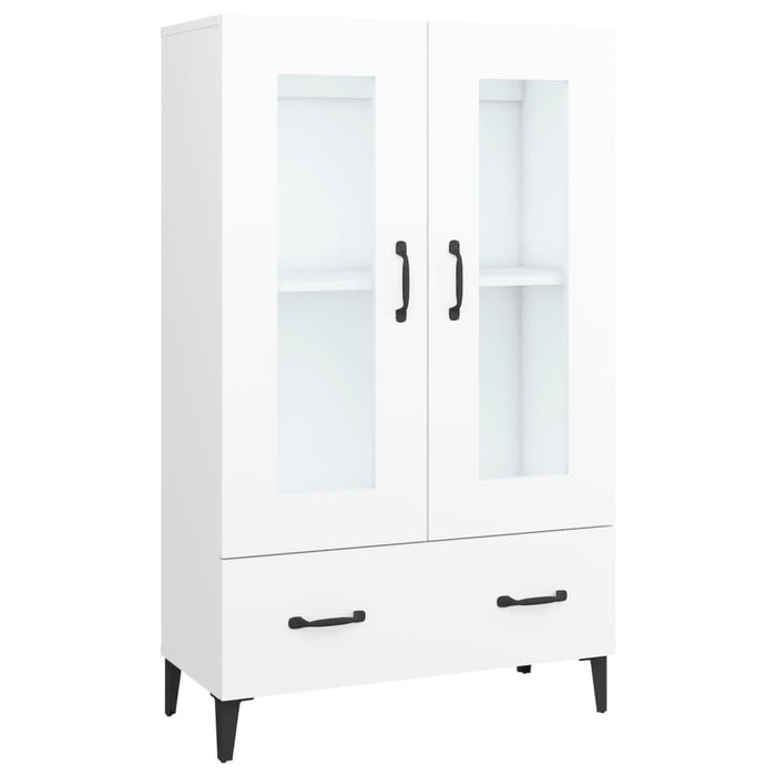 Dulap înalt, alb, 70x31x115 cm, lemn prelucrat - WALTI WALTI