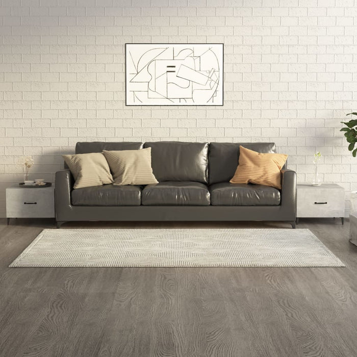 Măsuță de cafea picioare metalice 2 buc. gri beton 50x50x40 cm - WALTI WALTI