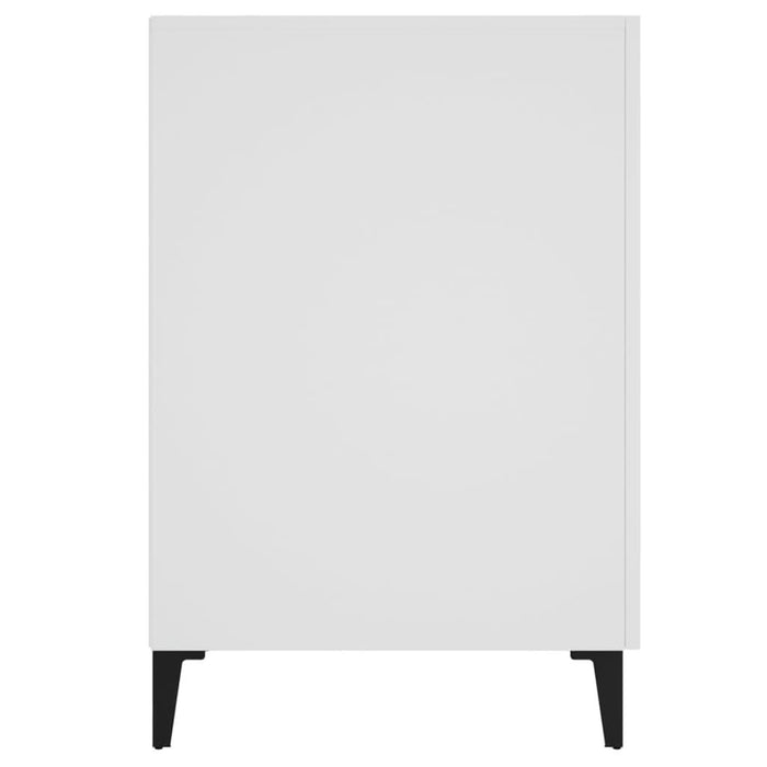 Birou, alb, 140x50x75 cm, lemn compozit - WALTI WALTI
