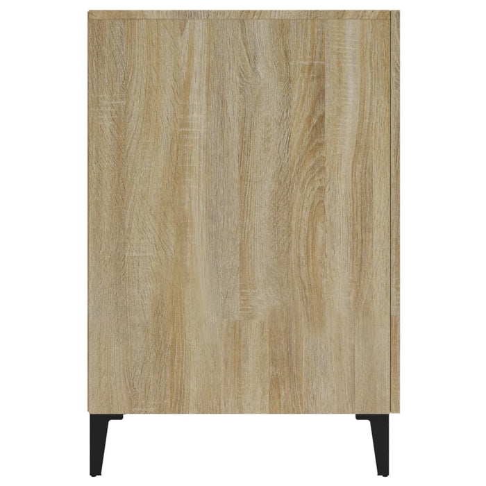 Birou, stejar sonoma, 140x50x75 cm, lemn compozit - WALTI WALTI