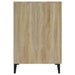 Birou, stejar sonoma, 140x50x75 cm, lemn compozit - WALTI WALTI