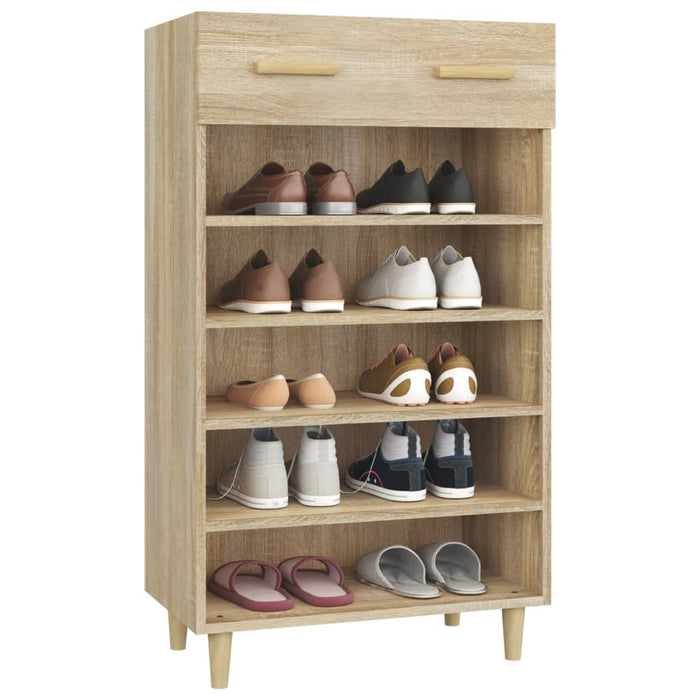 Pantofar, stejar sonoma, 60x35x105 cm, lemn compozit - WALTI WALTI