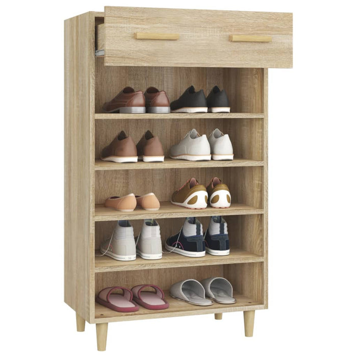 Pantofar, stejar sonoma, 60x35x105 cm, lemn compozit - WALTI WALTI