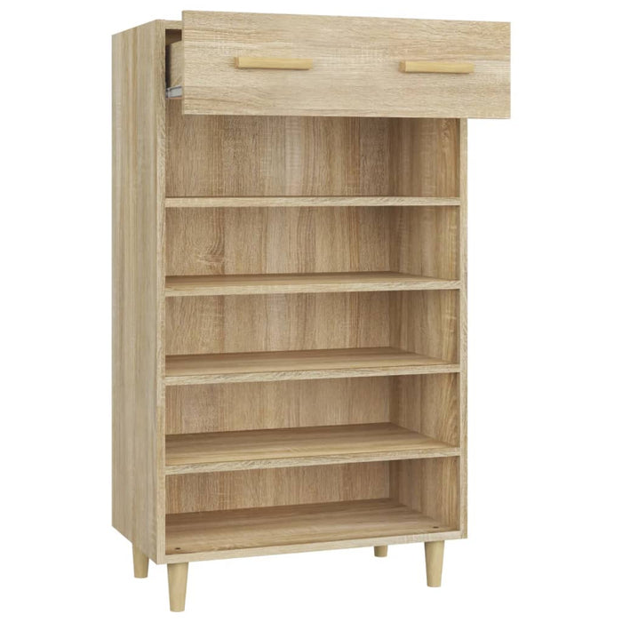 Pantofar, stejar sonoma, 60x35x105 cm, lemn compozit - WALTI WALTI