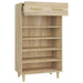 Pantofar, stejar sonoma, 60x35x105 cm, lemn compozit - WALTI WALTI
