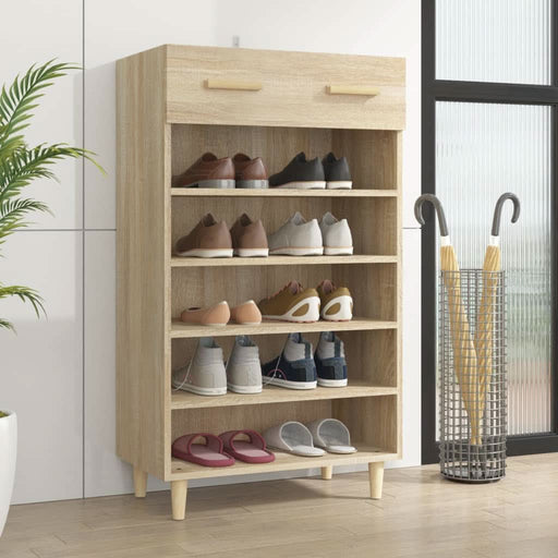 Pantofar, stejar sonoma, 60x35x105 cm, lemn compozit - WALTI WALTI