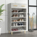 Pantofar, gri beton, 60x35x105 cm, lemn compozit - WALTI WALTI