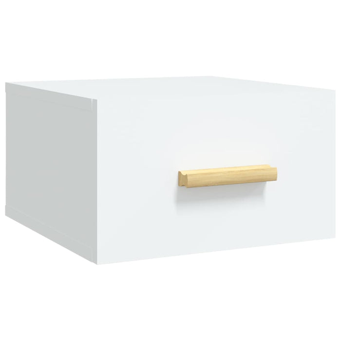 Noptiere de perete, 2 buc., alb, 35x35x20 cm - WALTI WALTI