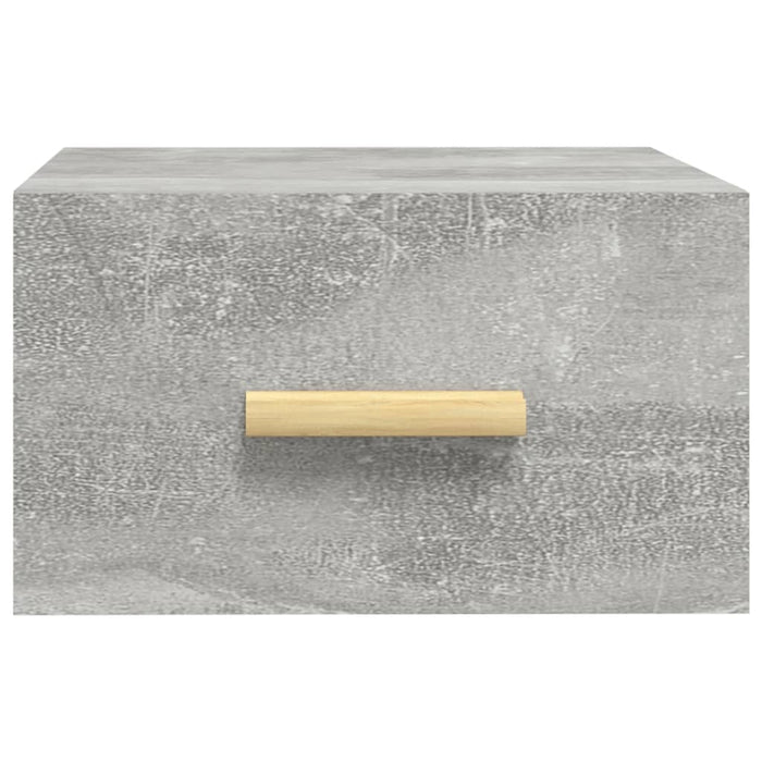 Noptieră de perete, gri beton, 35x35x20 cm WALTI
