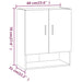 Dulap de perete, alb, 60x31x70 cm, lemn compozit - WALTI WALTI