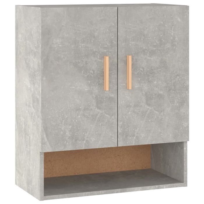 Dulap de perete, gri beton, 60x31x70 cm, lemn compozit - WALTI WALTI