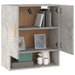 Dulap de perete, gri beton, 60x31x70 cm, lemn compozit - WALTI WALTI