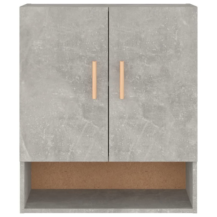 Dulap de perete, gri beton, 60x31x70 cm, lemn compozit - WALTI WALTI