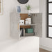 Dulap de perete, gri beton, 60x30x60 cm, lemn prelucrat - WALTI WALTI