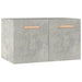 Dulap de perete, gri beton, 60x36,5x35 cm, lemn prelucrat - WALTI WALTI