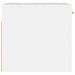 Dulap de perete, alb, 80x35x36,5 cm, lemn compozit - WALTI WALTI