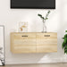 Dulap de perete, stejar sonoma, 80x36,5x35 cm, lemn compozit - WALTI WALTI