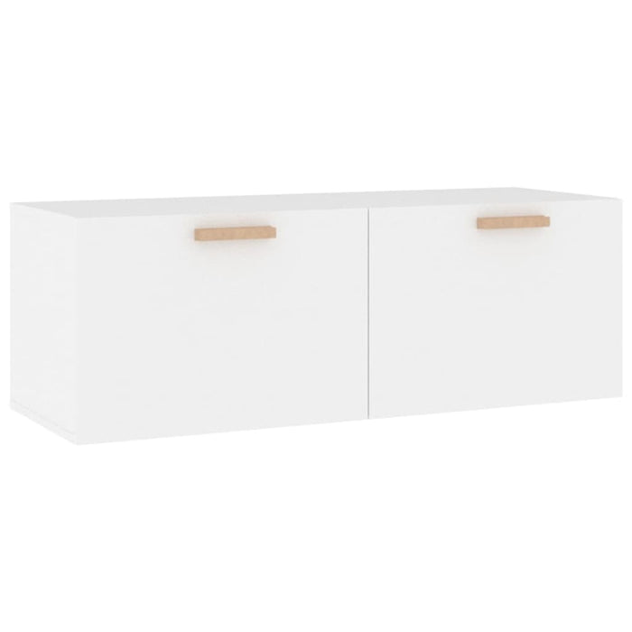 Dulap de perete, alb, 100x36,5x35 cm, lemn prelucrat - WALTI WALTI