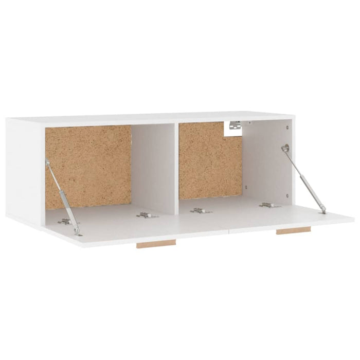 Dulap de perete, alb, 100x36,5x35 cm, lemn prelucrat - WALTI WALTI