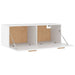 Dulap de perete, alb, 100x36,5x35 cm, lemn prelucrat - WALTI WALTI