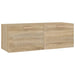 Dulap de perete, stejar sonoma, 100x36,5x35 cm, lemn prelucrat - WALTI WALTI