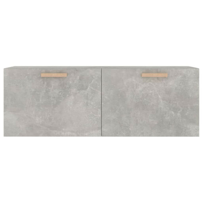 Dulap de perete, gri beton, 100x36,5x35 cm, lemn prelucrat - WALTI WALTI
