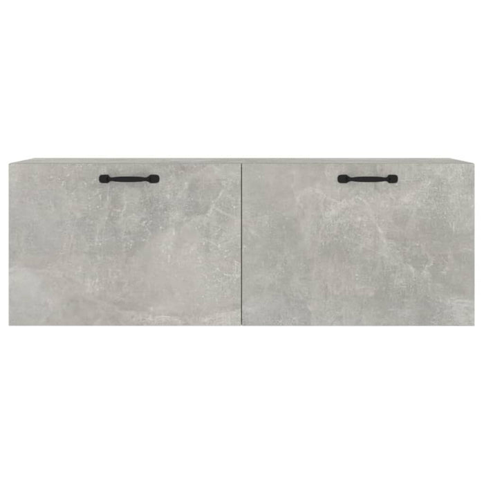 Dulap de perete, gri beton, 100x36,5x35 cm, lemn prelucrat - WALTI WALTI