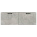 Dulap de perete, gri beton, 100x36,5x35 cm, lemn prelucrat - WALTI WALTI