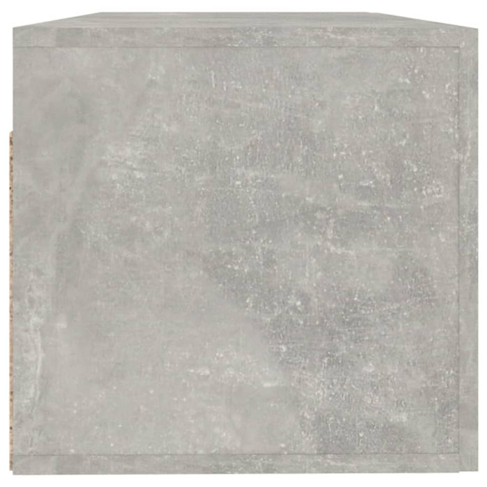 Dulap de perete, gri beton, 100x36,5x35 cm, lemn prelucrat - WALTI WALTI