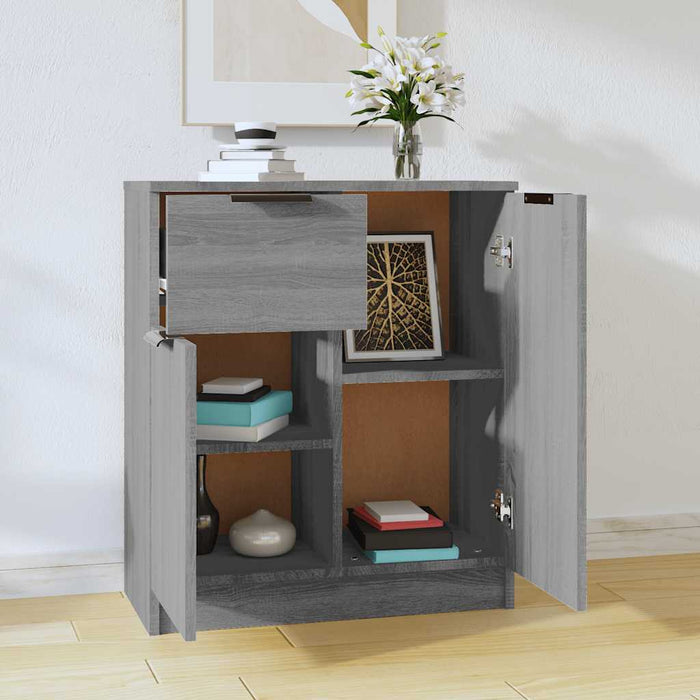 Dulap, sonoma gri, 60x30x70 cm, lemn prelucrat - WALTI WALTI