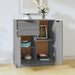 Dulap, sonoma gri, 60x30x70 cm, lemn prelucrat - WALTI WALTI