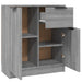 Dulap, sonoma gri, 60x30x70 cm, lemn prelucrat - WALTI WALTI