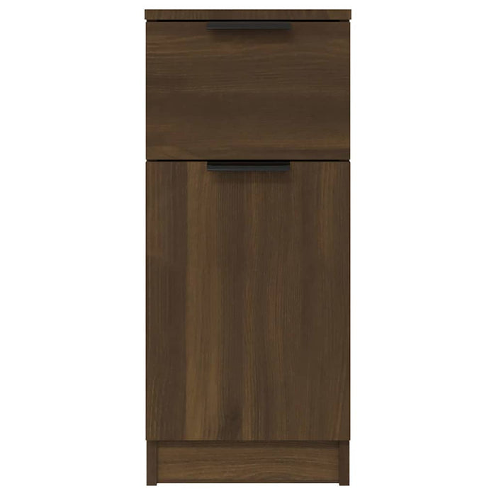 Dulapuri, 2 buc., stejar maro, 30x30x70 cm, lemn compozit WALTI