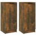Dulapuri, 2 buc., stejar fumuriu, 30x30x70 cm, lemn prelucrat - WALTI WALTI