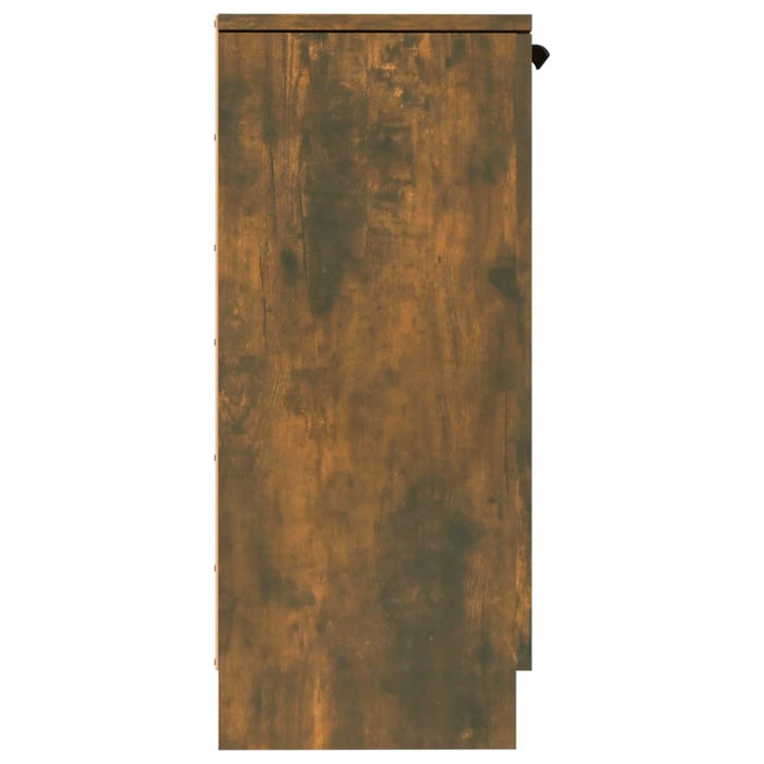 Dulapuri, 2 buc., stejar fumuriu, 30x30x70 cm, lemn prelucrat - WALTI WALTI