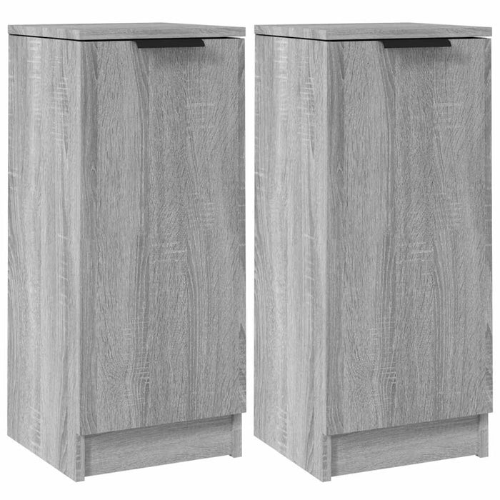 Dulapuri, 2 buc., gri sonoma, 30x30x70 cm, lemn prelucrat WALTI