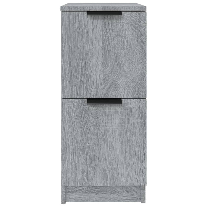 Dulapuri, 2 buc., gri sonoma, 30x30x70 cm, lemn prelucrat - WALTI WALTI