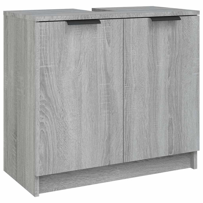 Dulap de baie, sonoma gri, 64,5x33,5x59 cm, lemn prelucrat - WALTI WALTI