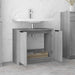 Dulap de baie, sonoma gri, 64,5x33,5x59 cm, lemn prelucrat - WALTI WALTI