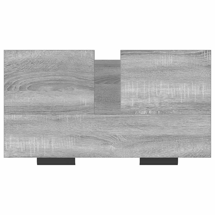 Dulap de baie, sonoma gri, 64,5x33,5x59 cm, lemn prelucrat - WALTI WALTI