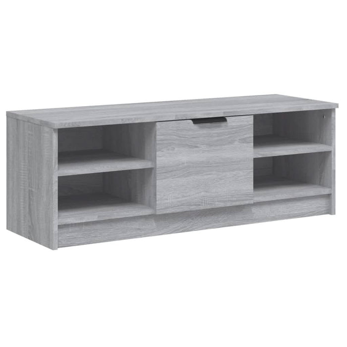 Comodă TV, gri sonoma, 102x35,5x36,5 cm, lemn compozit - WALTI WALTI