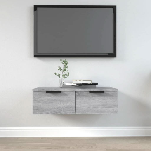 Dulap de perete, gri sonoma, 68x30x20 cm, lemn compozit - WALTI WALTI