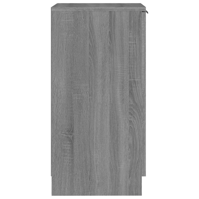 Pantofar, gri sonoma, 30x35x70 cm, lemn compozit - WALTI WALTI
