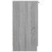 Pantofar, gri sonoma, 59x35x70 cm, lemn prelucrat - WALTI WALTI